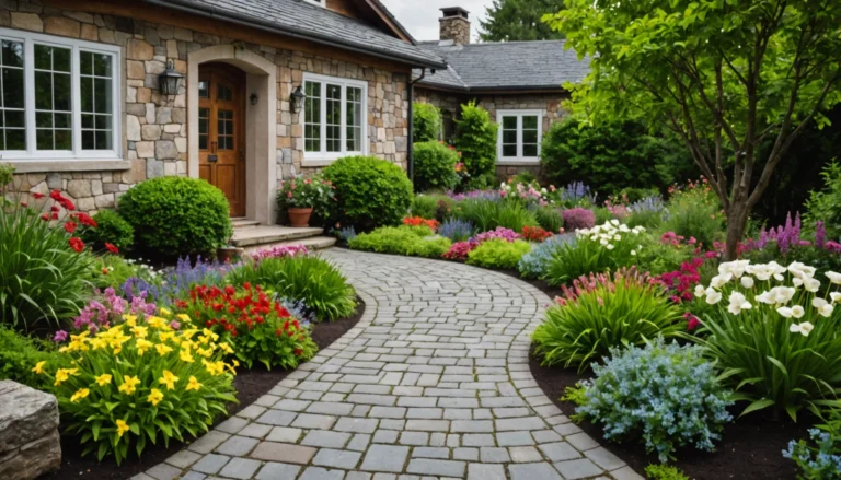 chemin d'accès maison