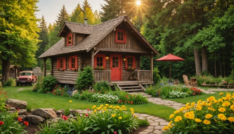 cabane jardin enfant bois
