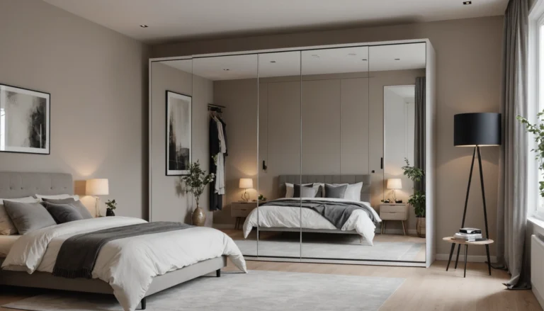armoire de salle de bain avec miroir 120 cm
