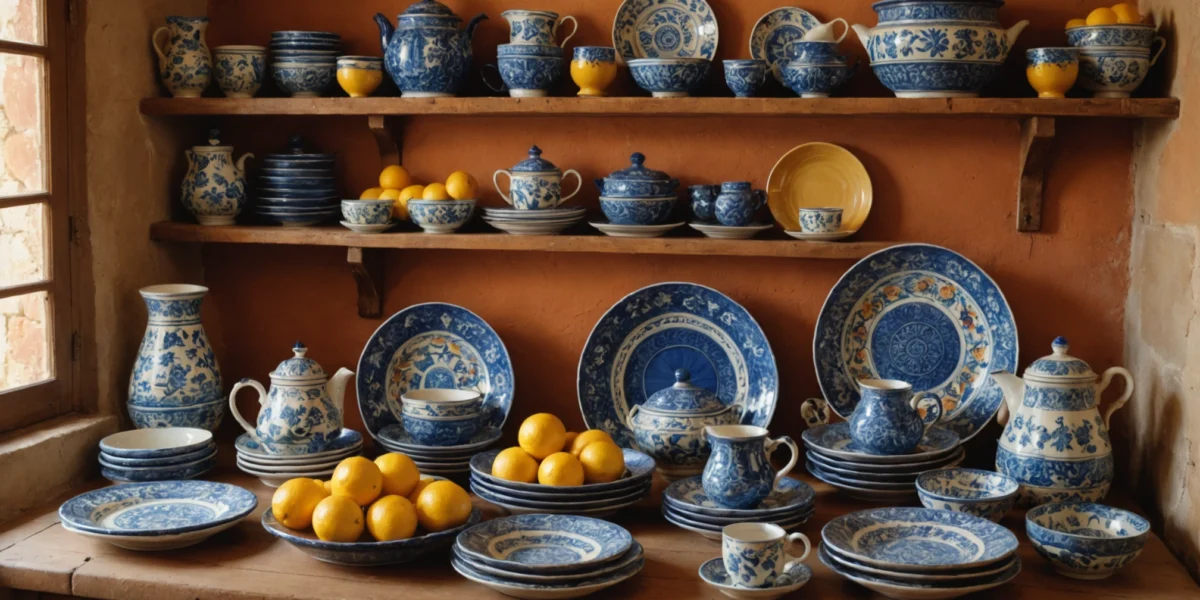 vaisselle provençale traditionnelle