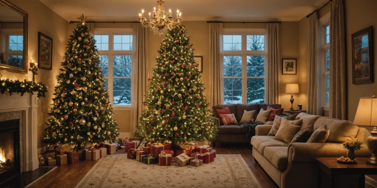 grosse guirlande de noel