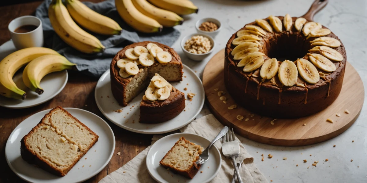 cake banane sans gluten