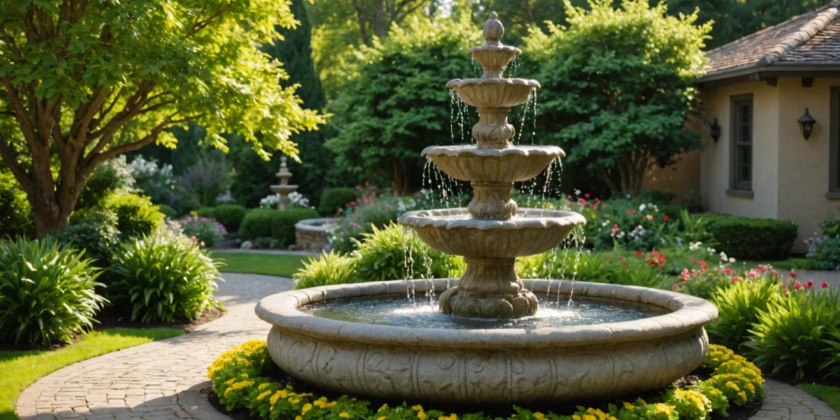 petite fontaine pour le jardin