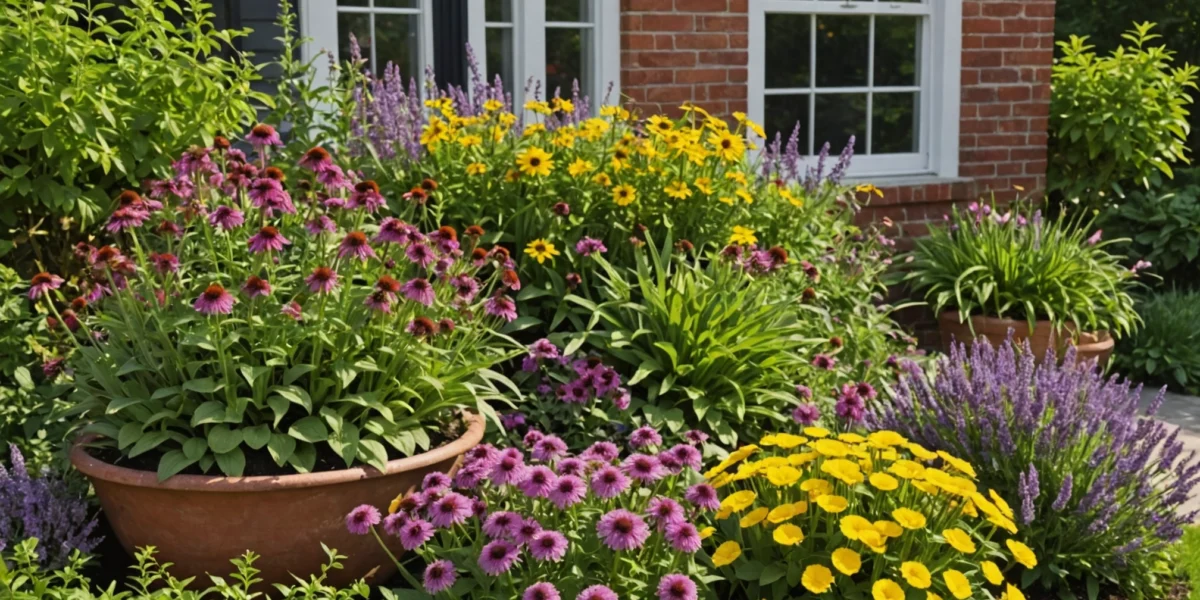 vivaces pour jardinières de balcon